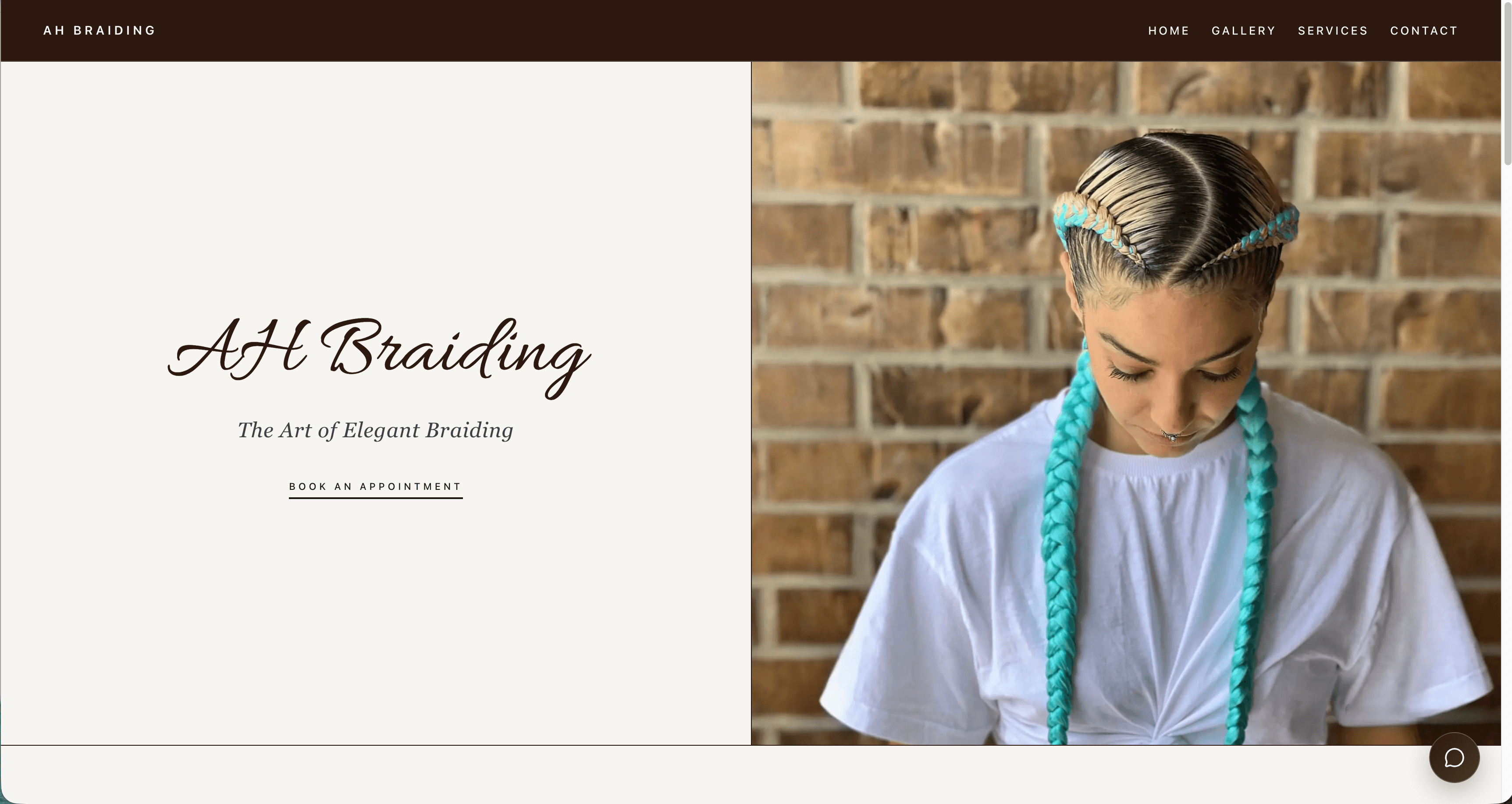 Hair Braiding Website