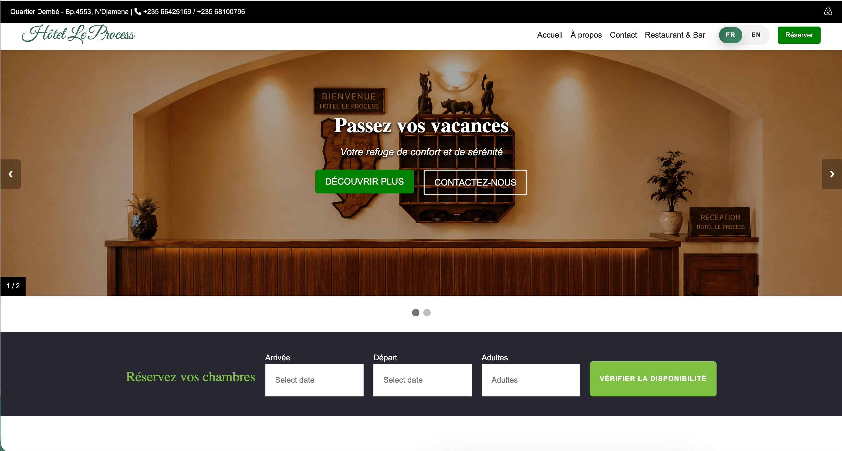 Hotel Reservation Platform
